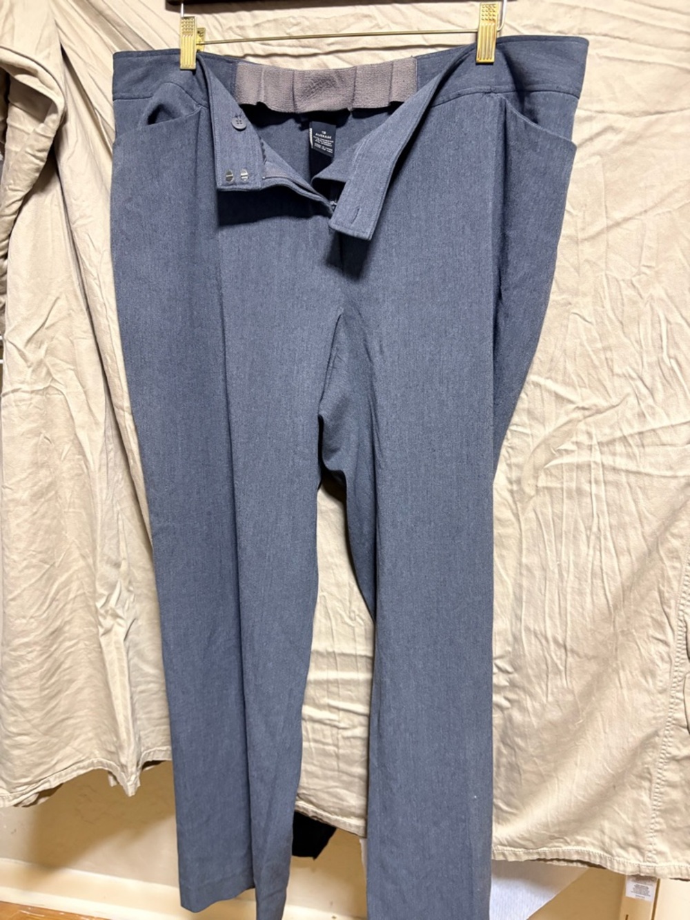 Lane Bryant women's Slate grey Dress Pants - Straight Leg